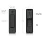 Ubiquiti UVC-Doorbell-Lite-B Black Videoportero IP, Alámbrico PoE, 5 MP, Visión Nocturna, IPX5