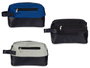 BERILO Neceser Con Cremallera Cuero Sintético 30x15x11.5 cm Negro, Gris, Azul Oscuro (Set de 12)