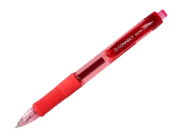 Q-connect Bolígrafo Sigma Retractil Tinta Gel 0,5 mm Negro