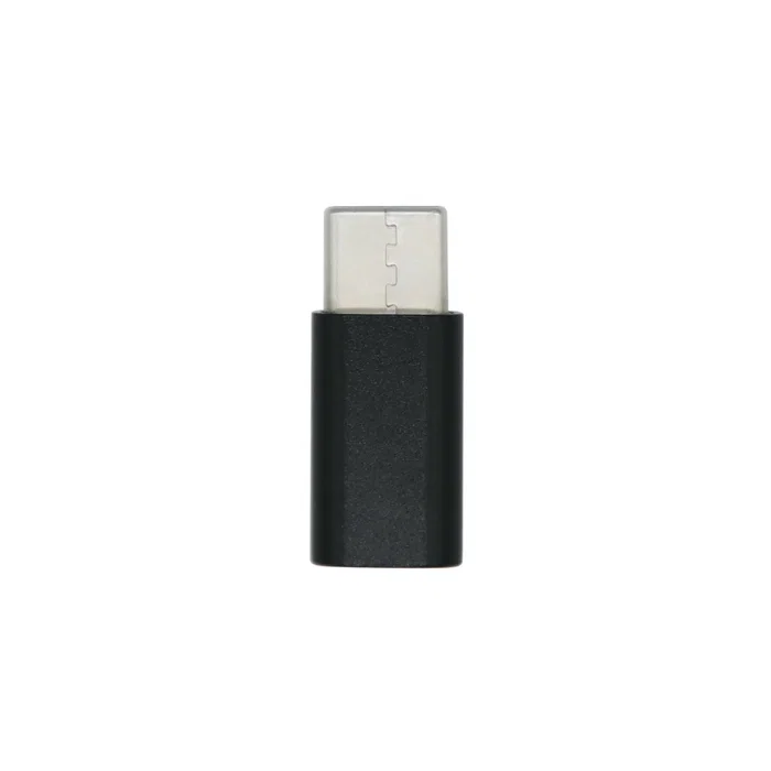 Aisens Mini Adaptador USB-C Macho a Micro-USB Hembra Negro A108-0414 Aisens Mini Adaptador USB-C Macho a Micro-USB Hembra Negro A108-0414