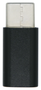 Aisens Mini Adaptador USB-C Macho a Micro-USB Hembra 2.0 Negro