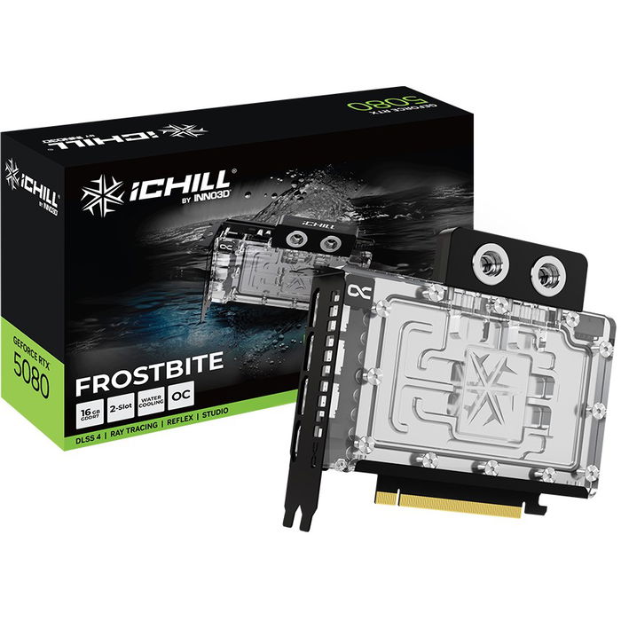 Inno3D GeForce RTX 5080 iChill Frostbite 16GB GDDR7 - Tarjeta Gráfica