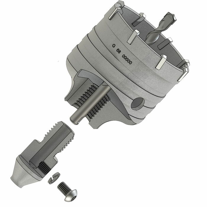 Corona perforadora Guillet 35 mm