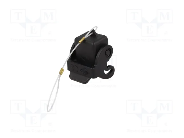 ILME Tapa de protección CK 21x21mm negra