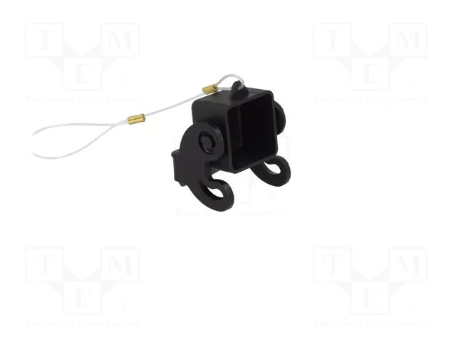 ILME Tapa de protección CK 21x21mm negra