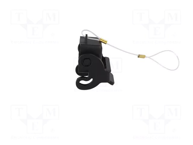 ILME Tapa de protección CK 21x21mm negra