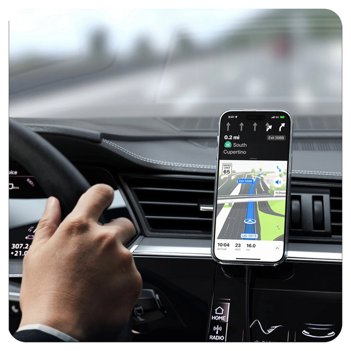 Satechi Qi2 Magnetic Wireless Car Charger Satechi Qi2 Magnetic Wireless Car Charger