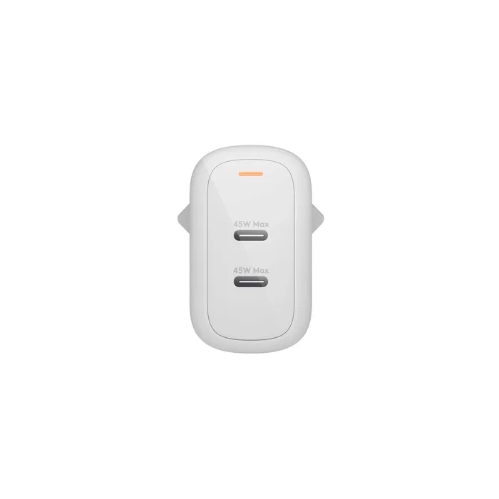 dbramante1928 Cargador de Pared Blanco 45W con 2 Puertos USB-C CH45EUWH7113 dbramante1928 Cargador de Pared Blanco 45W con 2 Puertos USB-C CH45EUWH7113