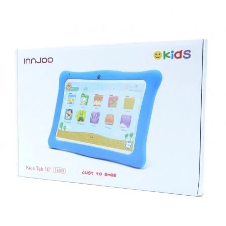 Tablet para niños Innjoo K102 10"/ 1GB/ 16GB/ Blanca y Rosa