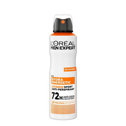 L'Oréal Paris Men Expert Hydra Energetic Extreme Sport Anti-transpirante 72h Deo Spray 150 ml