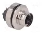 HARTING Conector M12 Hembra 8 Pines PoE Cat 6a Recto