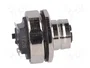 HARTING Conector M12 Hembra 8 Pines PoE Cat 6a Recto
