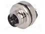 HARTING Conector M12 Hembra 8 Pines PoE Cat 6a Recto