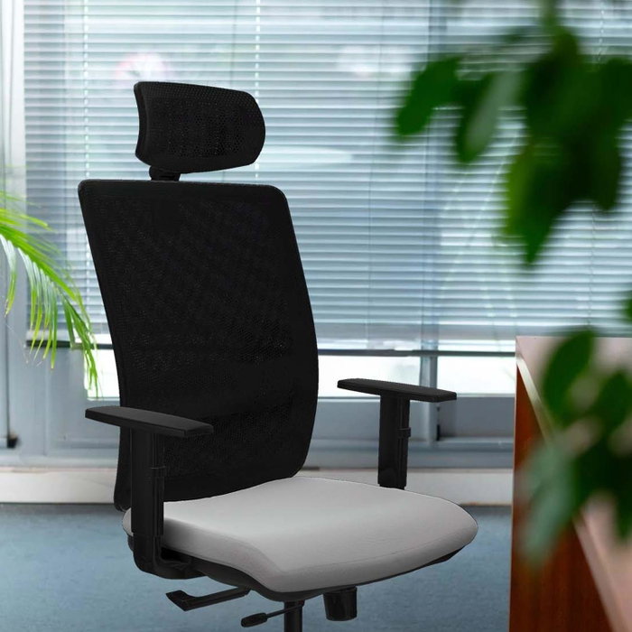 PIQUERAS Y CRESPO Silla de oficina Haches Pistacho y Gris PIQUERAS Y CRESPO Silla de oficina Haches Pistacho y Gris