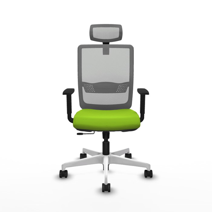 PIQUERAS Y CRESPO Silla de oficina Haches Pistacho y Gris PIQUERAS Y CRESPO Silla de oficina Haches Pistacho y Gris