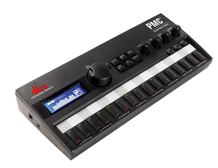 DBX PMC16 Controlador de Monitor Personal de 16 Canales con Mezclador y Lexicon Reverb