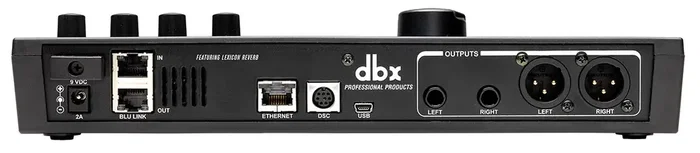 DBX PMC16 Controlador de Monitor Personal de 16 Canales con Mezclador y Lexicon Reverb