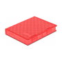DeLOCK Caja de protección para 2.5'' HDD/SSD Rojo 18370