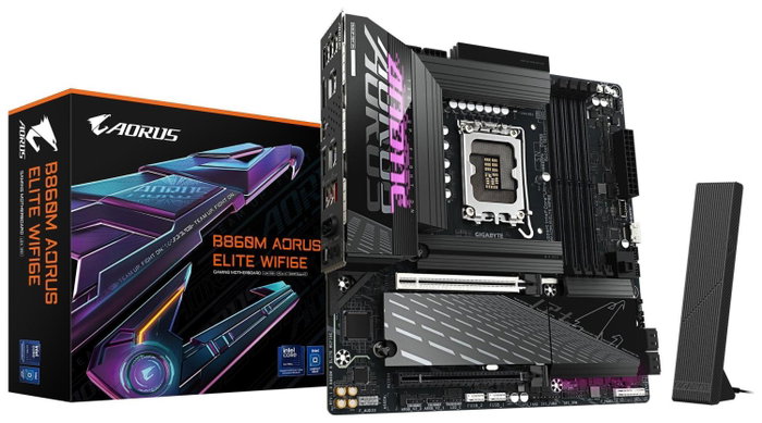 GIGABYTE B860M AORUS ELITE WIFI6E Micro ATX LGA 1851 DDR5