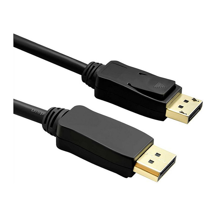 VALUE Cable DisplayPort 1.3 2 m Macho-Macho 5120 x 2880 Pixeles Plug and Play Negro DP V.1.4 KABEL2M VALUE Cable DisplayPort 1.3 2 m Macho-Macho 5120 x 2880 Pixeles Plug and Play Negro DP V.1.4 KABEL2M