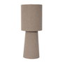 Home Deco Factory Lámpara Bouclé Taupé H.38 cm
