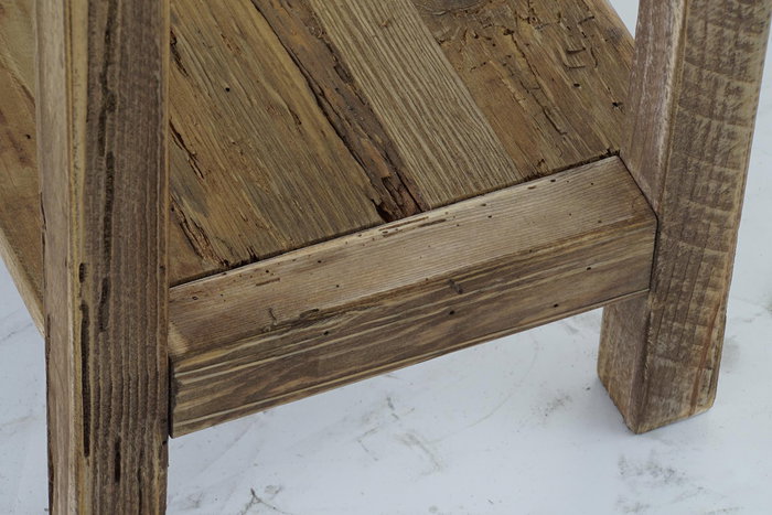DKD Home Decor Consola de Madera Reciclada Natural 95x35x76