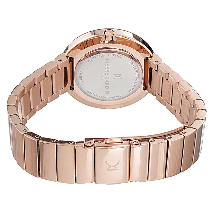 Pierre Cardin CF.1010.MR.1 Reloj de Mujer Dorado con Esfera Rosa
