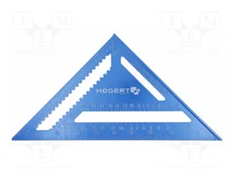 HÖGERT TECHNIK Escuadra de carpintero en aluminio