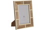 DKD Home Decor Marco de Fotos 13x18 Mango y Resina Natural