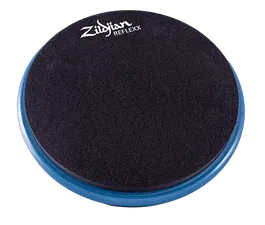 Zildjian Pad De Prácticas Reflexx 10" Azul Doble Cara Superficie Flexx Media Resistencia Workk Baja Resistencia
