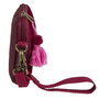Coquette Bolso Pequeño Coquette 16017090700 Terciopelo Fucsia 24 x 16 x 2.4 cm