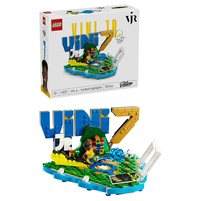 LEGO Editions Vini Jr.: Fenómenos del Fútbol 43027 LEGO Editions Vini Jr.: Fenómenos del Fútbol 43027