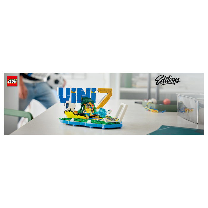 LEGO Editions Vini Jr.: Fenómenos del Fútbol 43027 LEGO Editions Vini Jr.: Fenómenos del Fútbol 43027