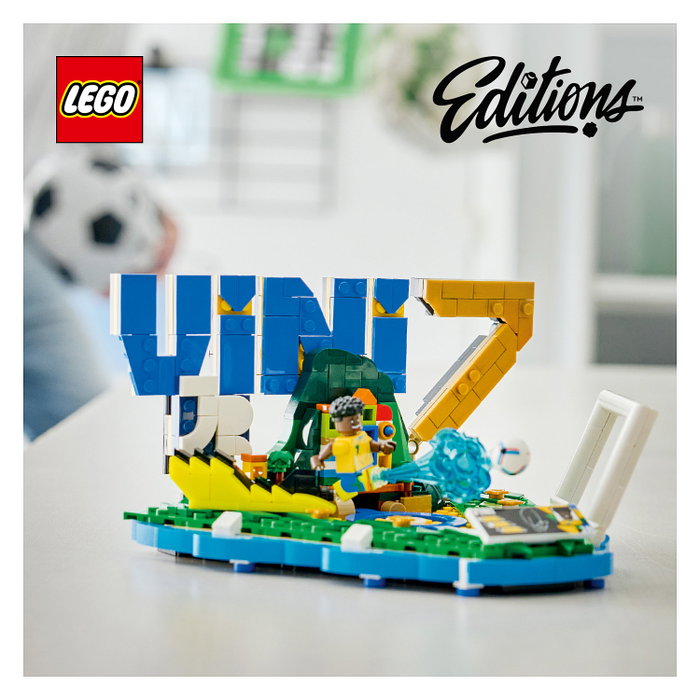 LEGO Editions Vini Jr.: Fenómenos del Fútbol 43027 LEGO Editions Vini Jr.: Fenómenos del Fútbol 43027