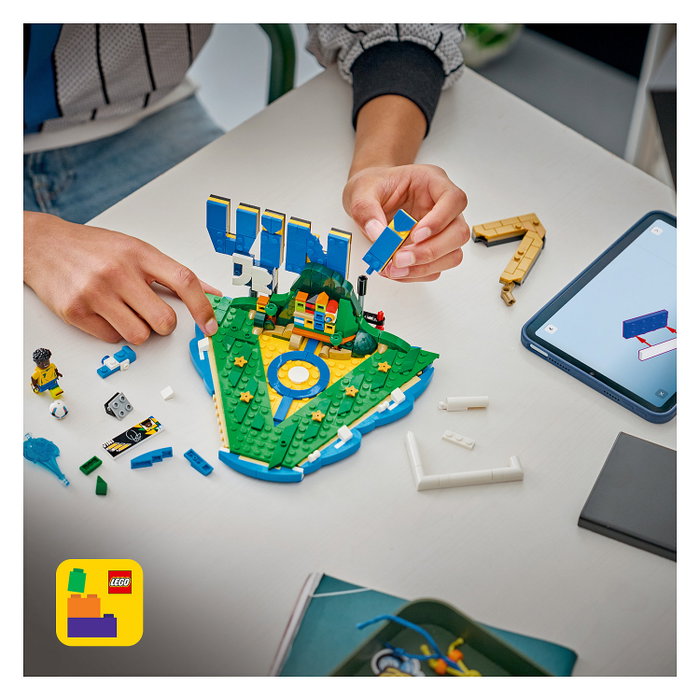 LEGO Editions Vini Jr.: Fenómenos del Fútbol 43027 LEGO Editions Vini Jr.: Fenómenos del Fútbol 43027