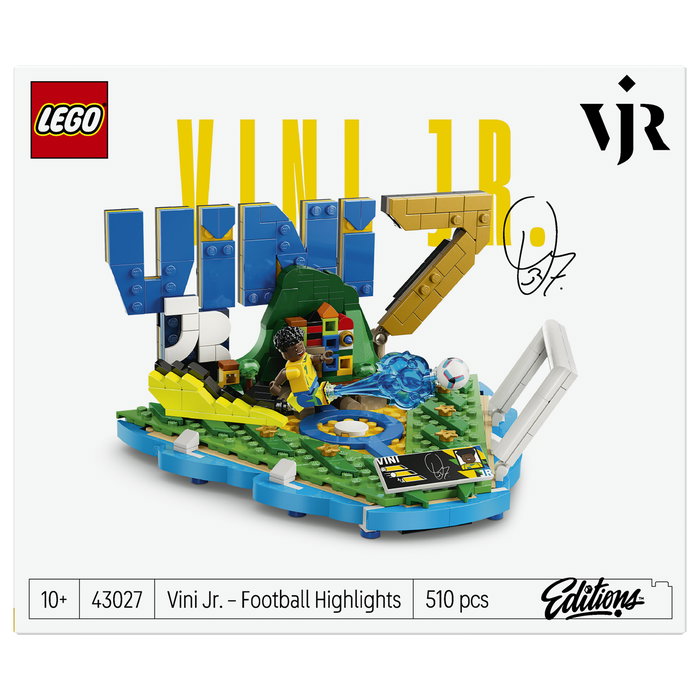 LEGO Editions Vini Jr.: Fenómenos del Fútbol 43027 LEGO Editions Vini Jr.: Fenómenos del Fútbol 43027