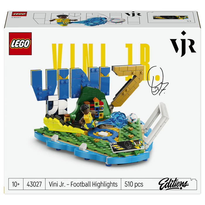 LEGO Editions Vini Jr.: Fenómenos del Fútbol 43027 LEGO Editions Vini Jr.: Fenómenos del Fútbol 43027