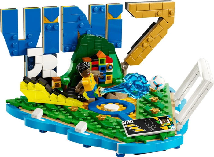 LEGO Editions Vini Jr.: Fenómenos del Fútbol 43027 LEGO Editions Vini Jr.: Fenómenos del Fútbol 43027