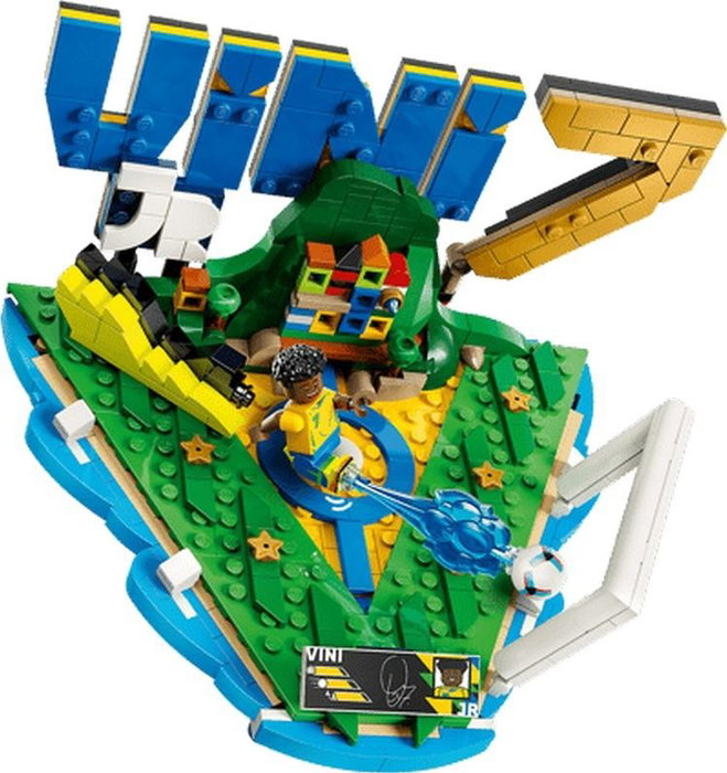 LEGO Editions Vini Jr.: Fenómenos del Fútbol 43027 LEGO Editions Vini Jr.: Fenómenos del Fútbol 43027
