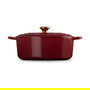 Le Creuset 21178319494441 Signature Roaster Oval, 6.3 L, Rojo Rhone, Hierro Fundido Esmaltado, Apta para Inducción y Lavavajillas