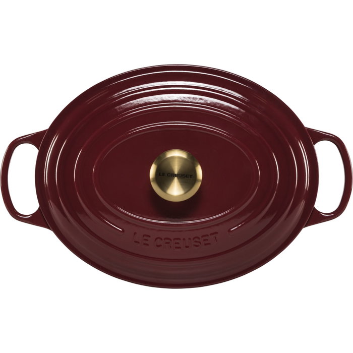 Le Creuset Signature Roaster oval 31cm rhone, Rojo