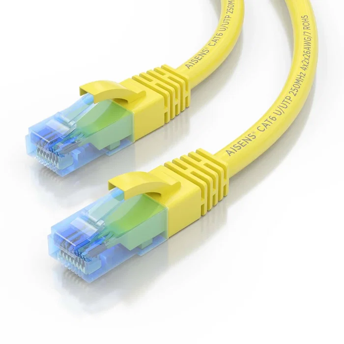 Aisens Cable de Red Cat.6 UTP AWG26 CCA 2m Amarillo