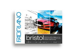 Bloc De Dibujo Fabriano Bristol Illustrazione Encolado A5 250G 20H