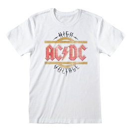 AC/DC Camiseta Vintage High Voltage talla S