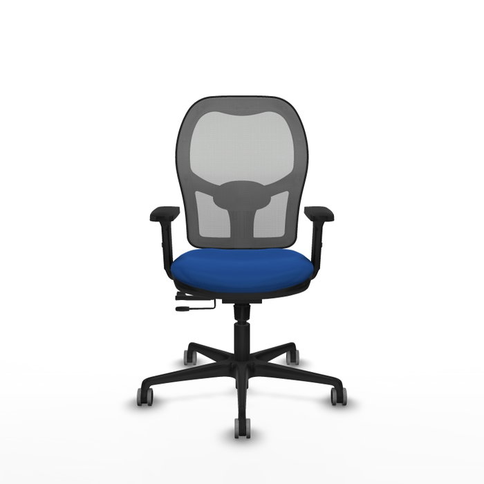 PIQUERAS Y CRESPO Silla de oficina Jorquera Azul/Gris con mecanismo Sincro/Traslack PIQUERAS Y CRESPO Silla de oficina Jorquera Azul/Gris con mecanismo Sincro/Traslack