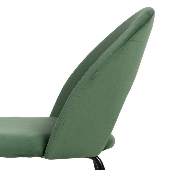Silla Verde Tejido-Metal Contract 49 X 60 X 81 cm (Set de 4)