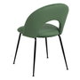 Silla Verde Tejido-Metal Contract 49 X 60 X 81 cm (Set de 4)
