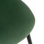 Silla Verde Tejido-Metal Contract 49 X 60 X 81 cm (Set de 4)