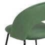 Silla Verde Tejido-Metal Contract 49 X 60 X 81 cm (Set de 4)
