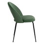Silla Verde Tejido-Metal Contract 49 X 60 X 81 cm (Set de 4)